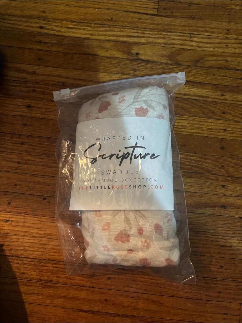 Wrapped in Scripture Swaddle Blanket - Picture 1 of 2
